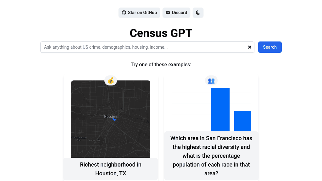 Census GPT | Search the census database easily | Futureen