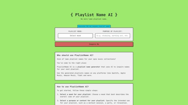 playlistname-ai-by-Futureen