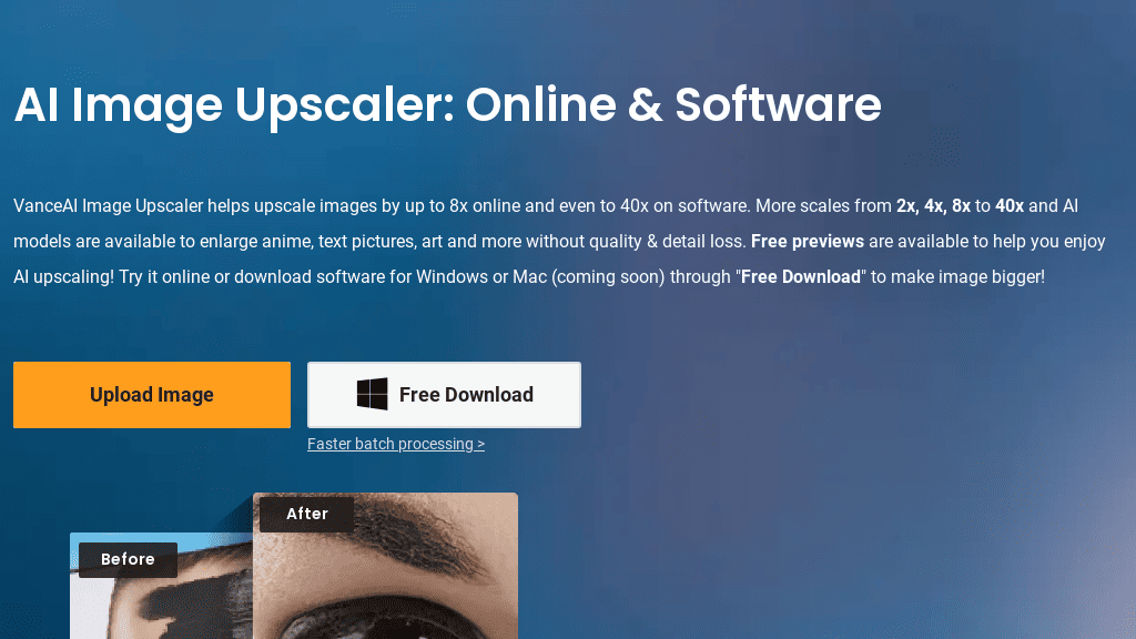 VanceAI Image Upscaler | Enhance Image Resolution Effortlessly | Futureen