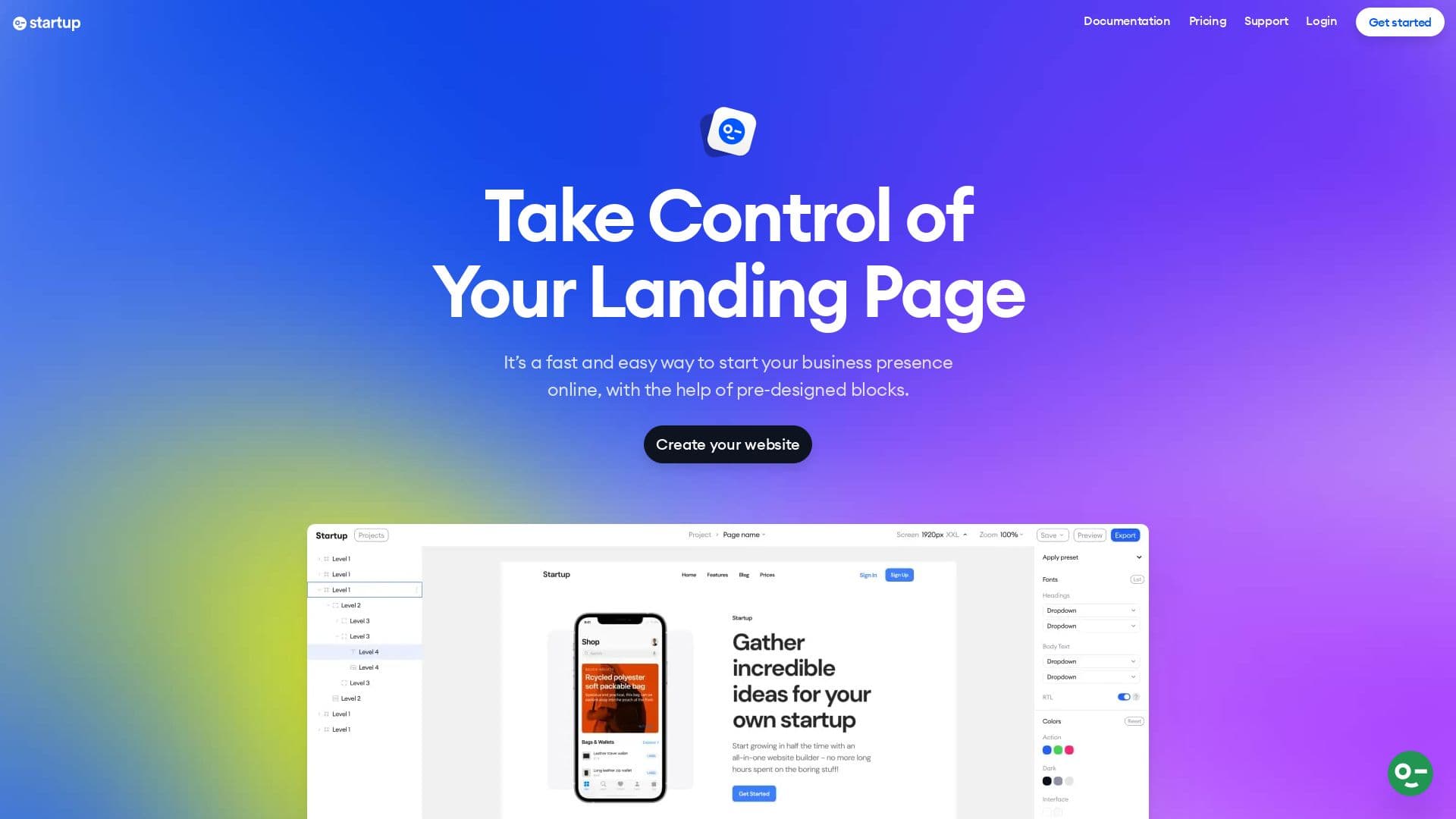 Startup 🚀 Free Bootstrap Builder for Templates & Themes Futureen