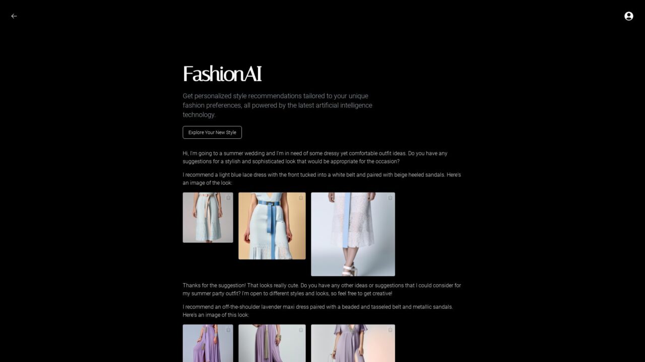 FashionAI 👗 Get Personalized Style with AI Futureen