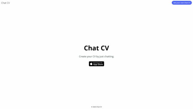 chatcv-Top-AI-Tools-By-Futureen