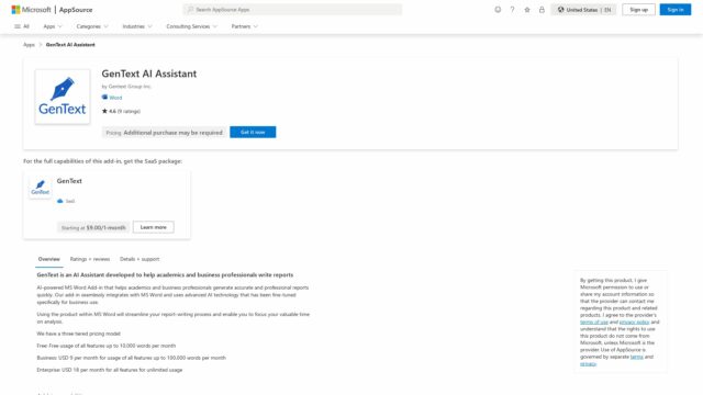 gentext-ai-assistant-Top-AI-Tools-By-Futureen