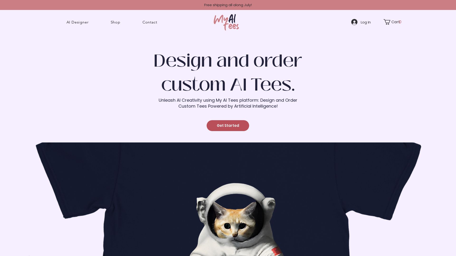 My AI Tees Turn Your Imagination Into Unique Designs Futureen