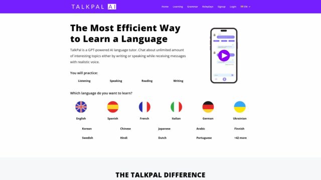 talkpal-Best-AI-Tools-By-Futureen