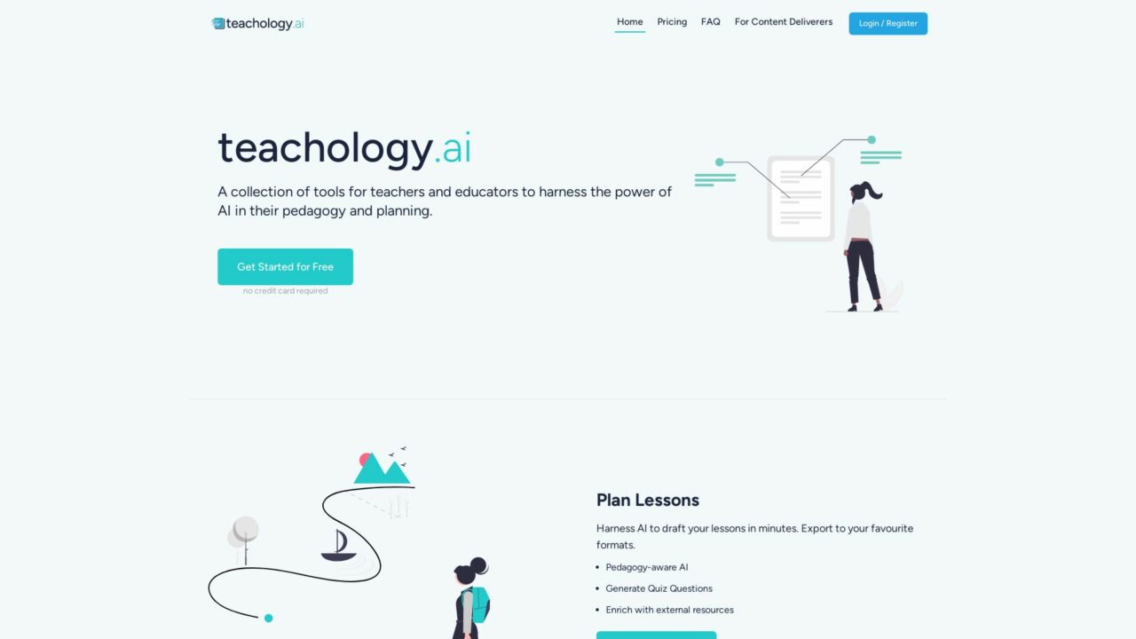 Teachology.ai 📚 Dynamic AI Lesson Plans & Assessments | Futureen