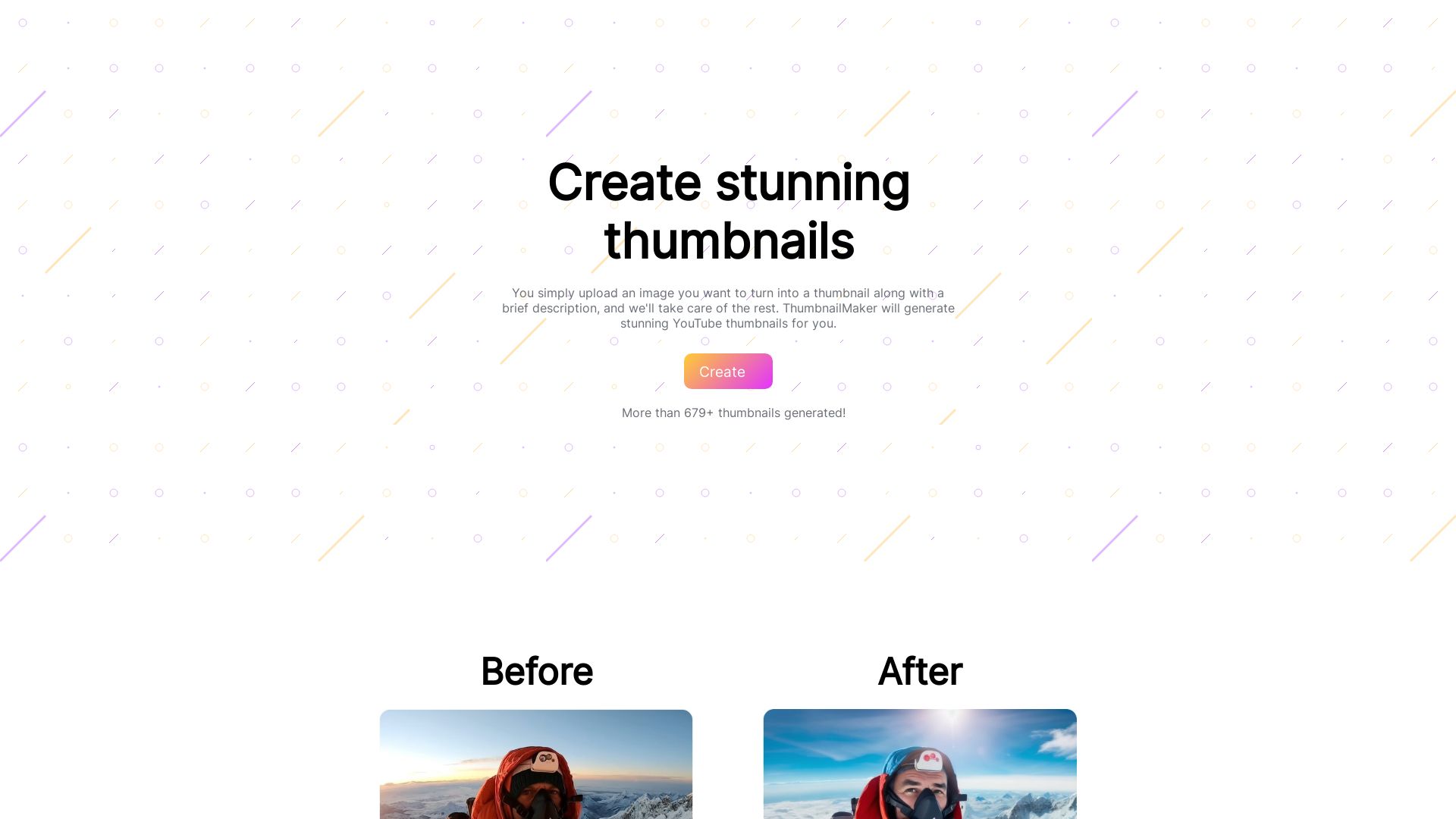 ThumbnailMaker | Create Stunning YouTube Thumbnails with AI | Futureen