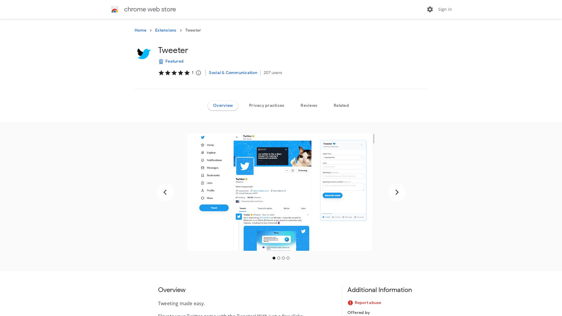 Tweeter effortless twitter content creation futureen