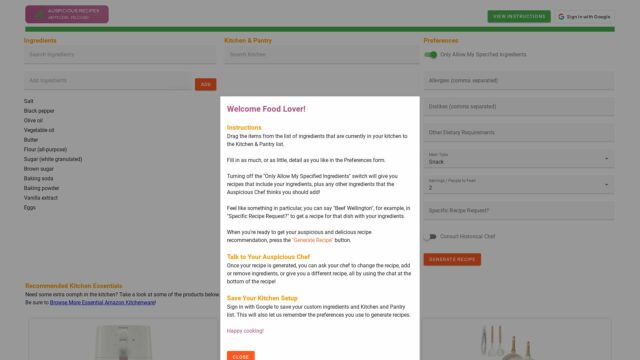 auspicious-recipes-Top-AI-Tools-By-Futureen