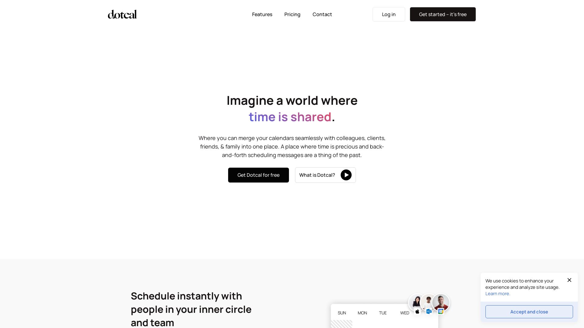 dotcal-a-scheduling-tool-for-teams-futureen