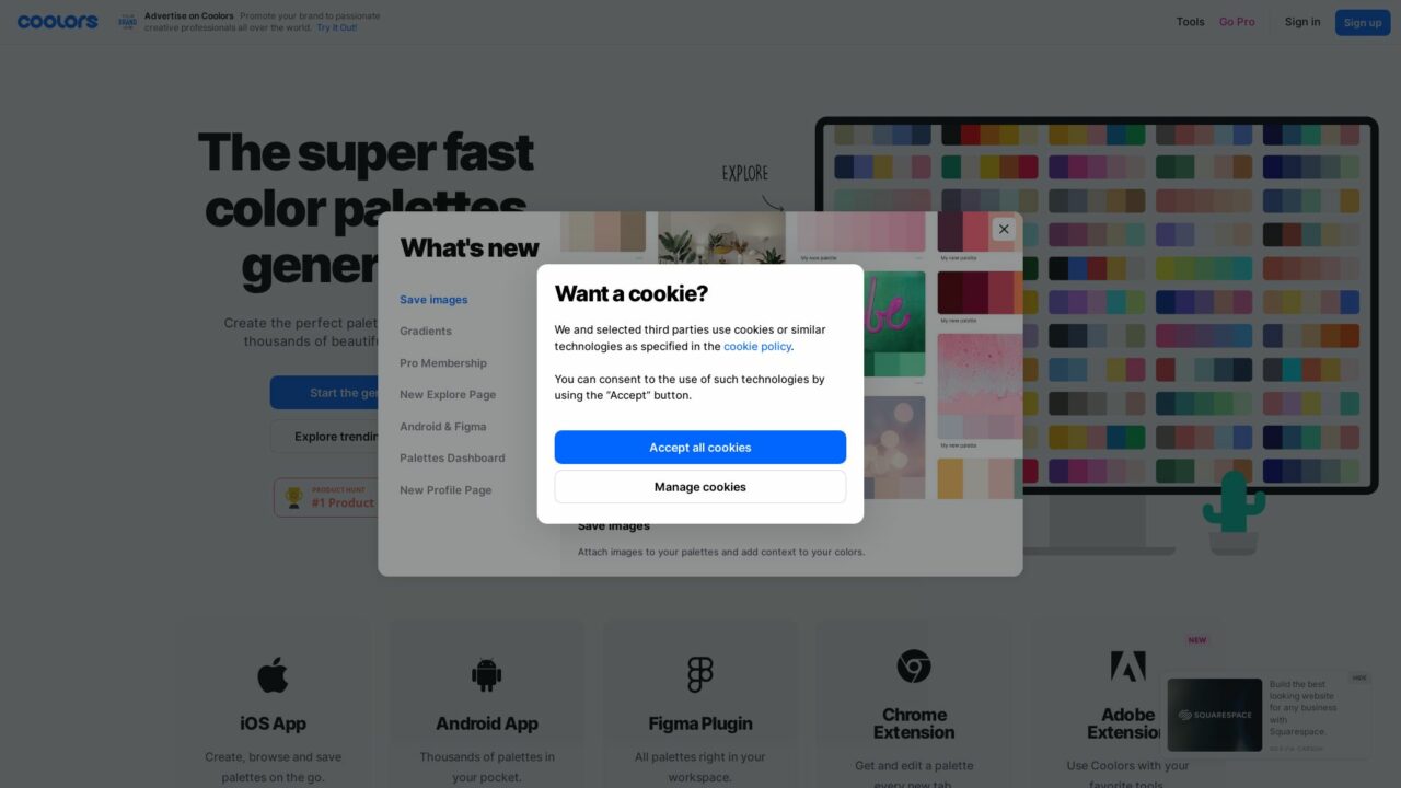 Coolors 🎨 Generate Beautiful Color Palettes Fast! Futureen