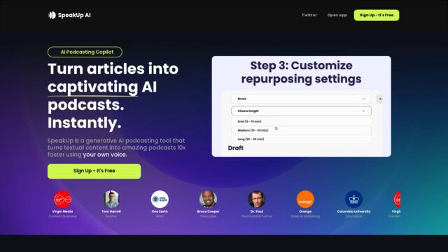 speakup-ai-Best-AI-Tools-2024-By-Futureen