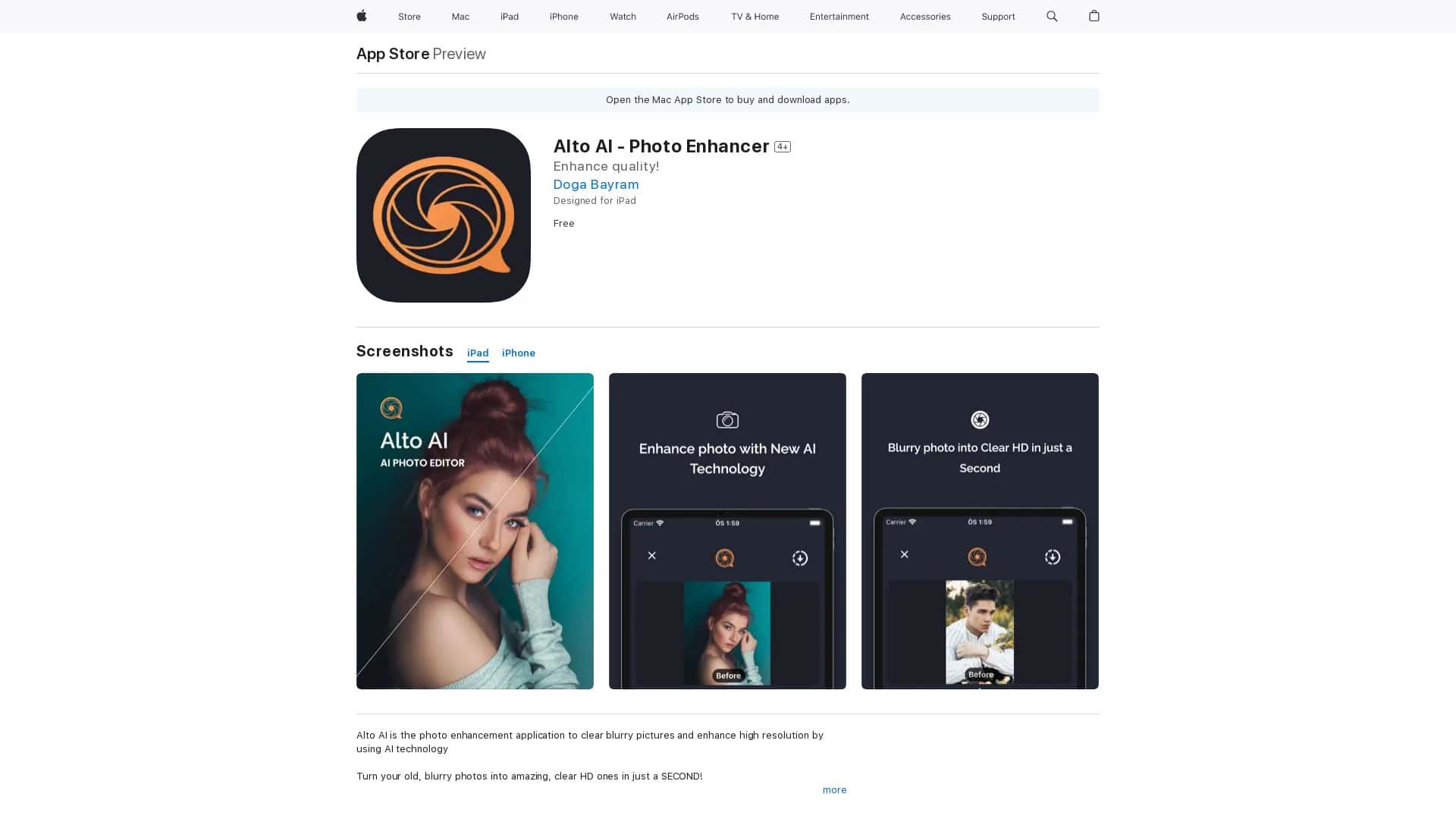 Alto AI Photo Enhancer Improve Blurry Photos Instantly Futureen