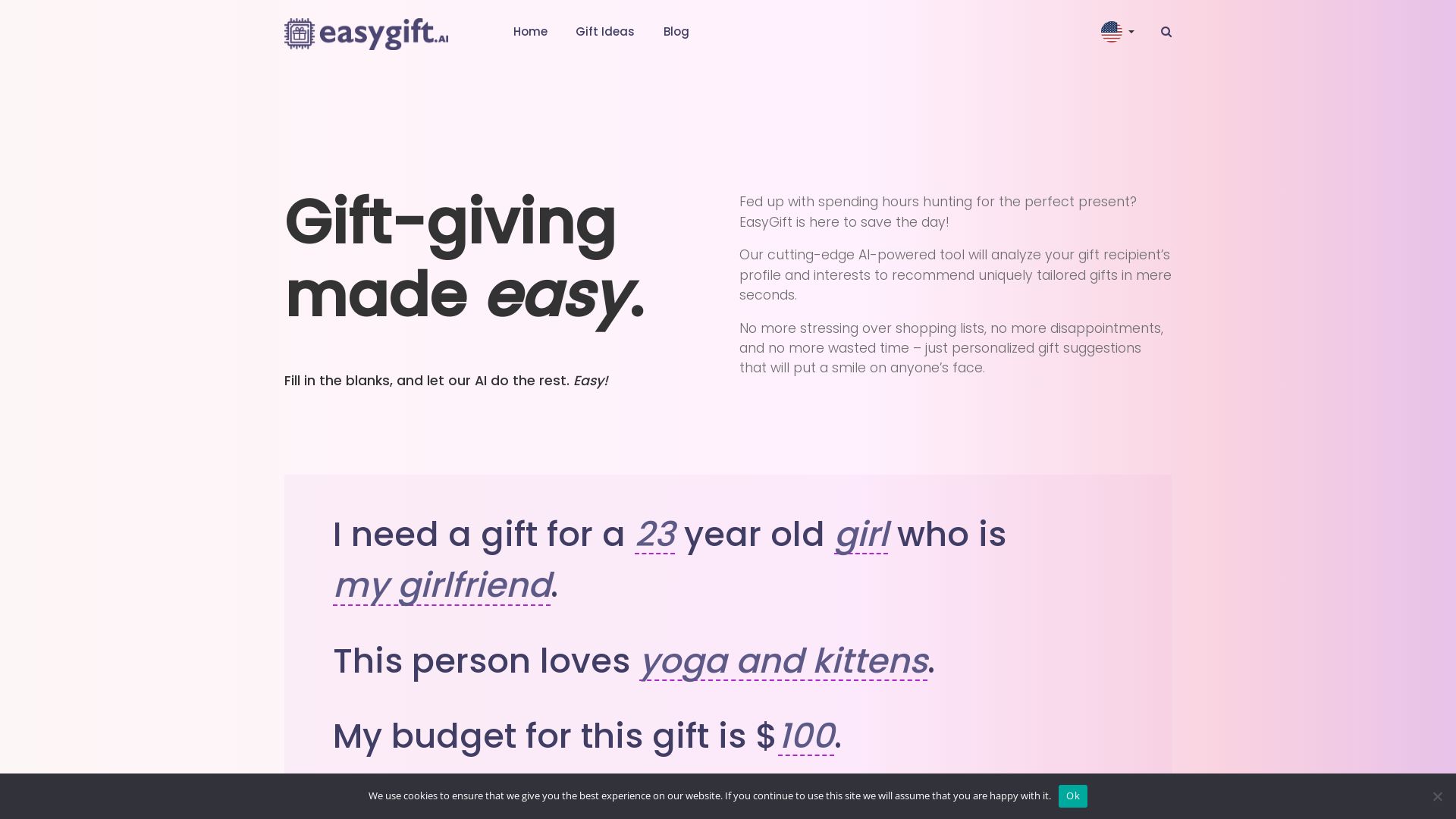 easygift-ai-Best-AI-Tools-2024-By-Futureen