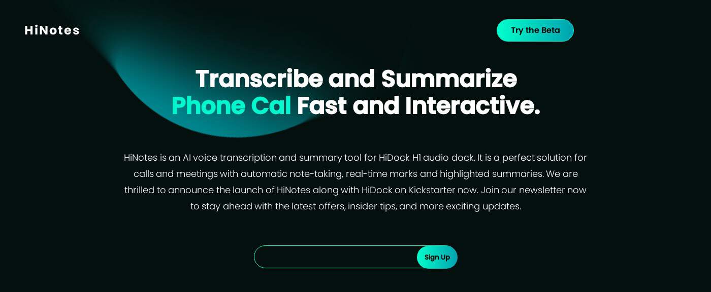 HiNotes | Enhance Meetings with Effective Audio-to-Text Tool | Futureen
