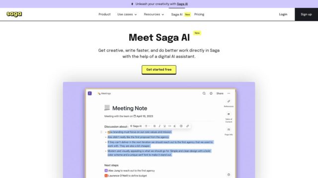 saga-ai-AI-tools-by-Futureen