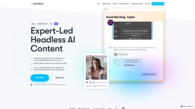 sendero-ai-AI-tool-by-Futureen