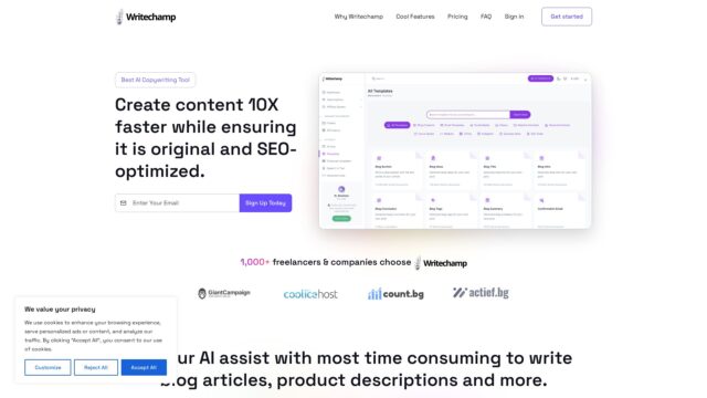 writechamp-io-AI-tool-by-Futureen