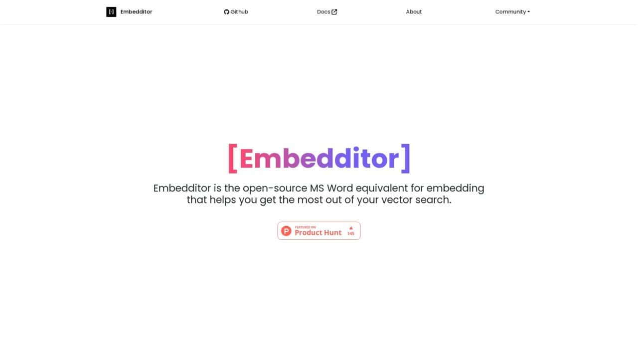 embedditor-New-AI-Tools-by-Futureen