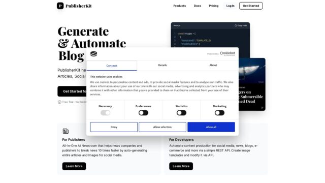 publisherkit-New-AI-Tools-by-Futureen