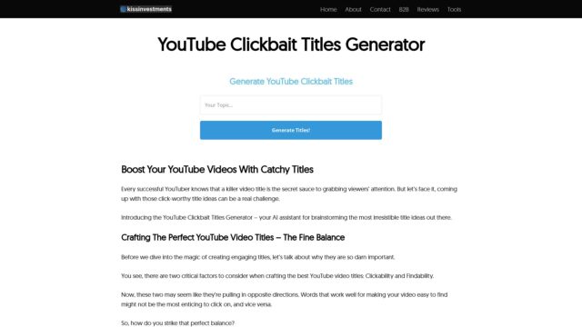 youtube-clickbait-titles-generator-New-AI-Tools-by-Futureen