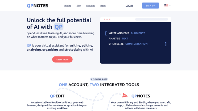 qpnnotes-New-AI-Tools-by-Futureen