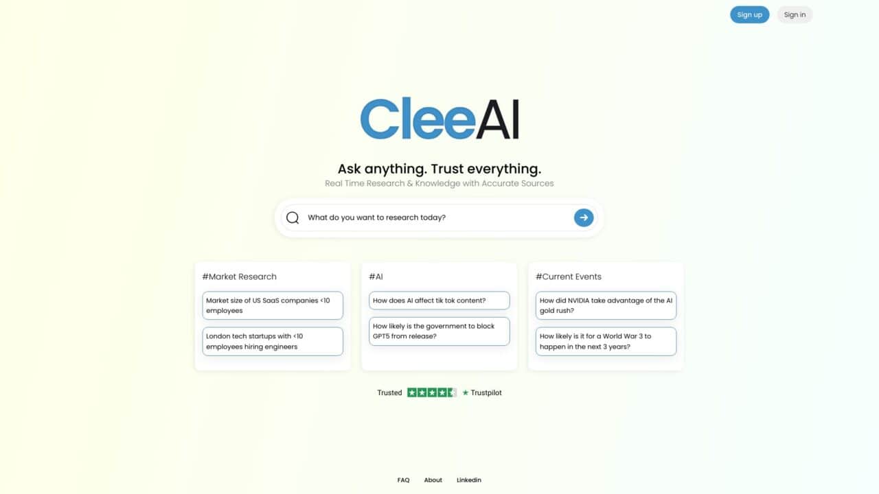 cleeai-New-AI-Tools-by-Futureen