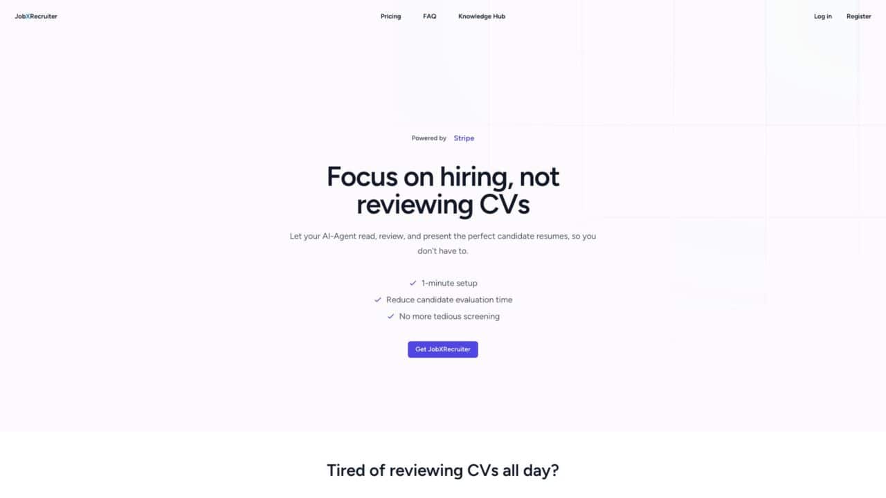 jobxrecruiter-AI-Tool