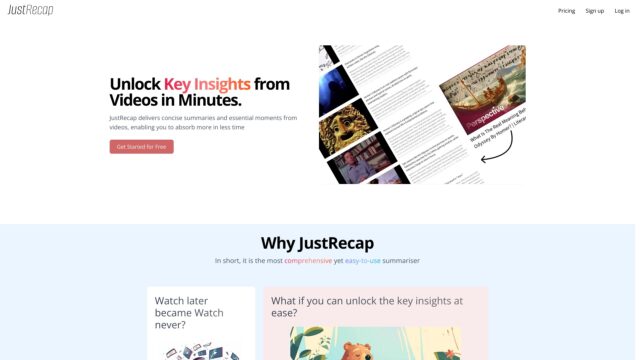 justrecap-New-AI-Tools-by-Futureen