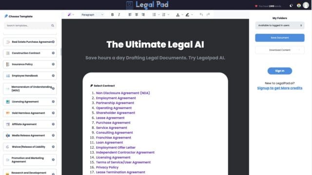 Leagalpad AI
