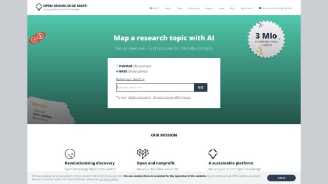 open-knowledge-maps-New-AI-Tools-by-Futureen
