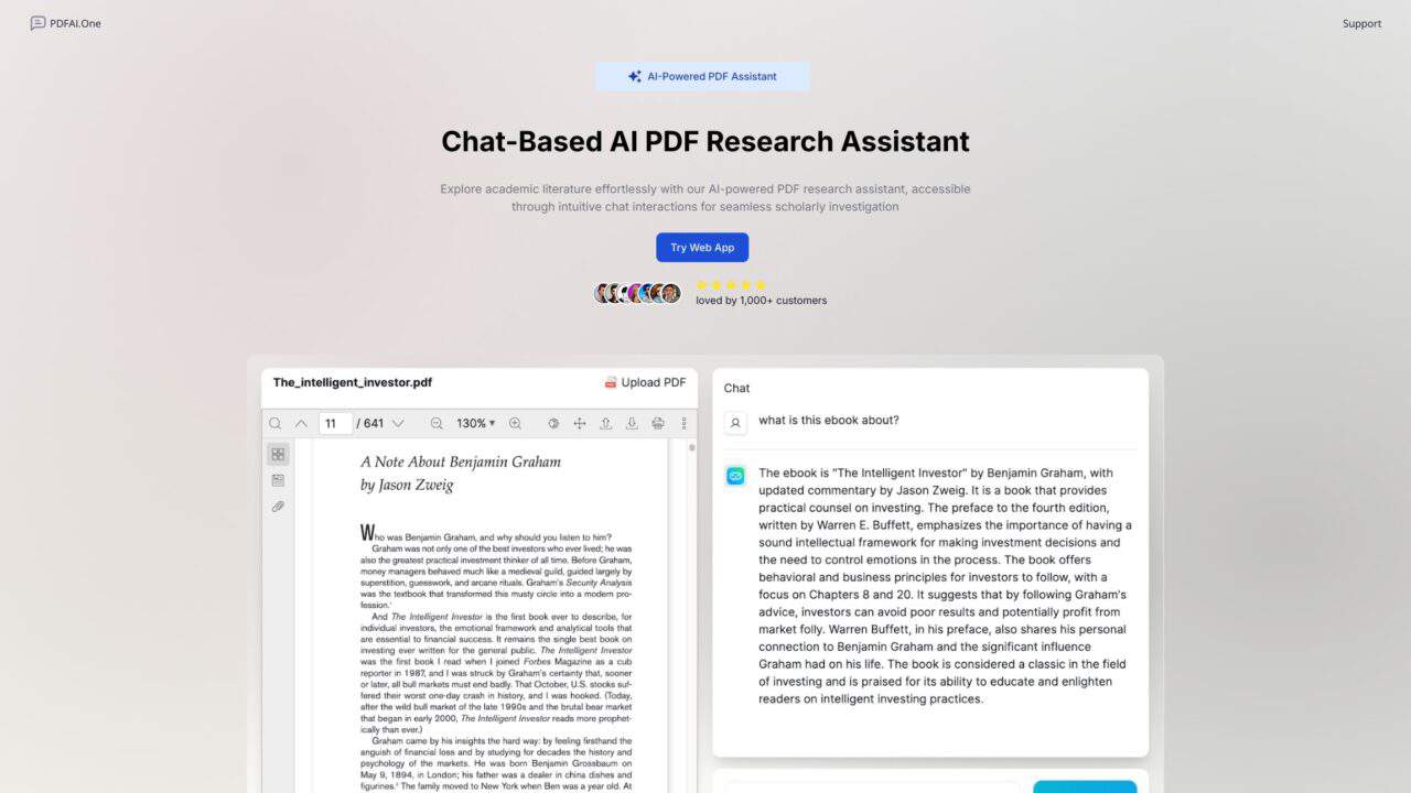 pdfai-one-New-AI-Tools-by-Futureen
