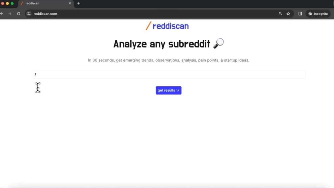 reddiscan ai