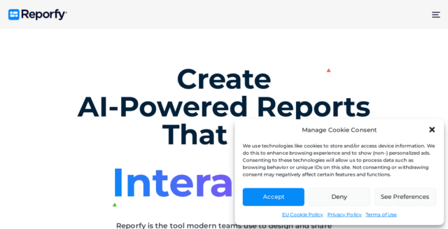 reporfy-New-AI-Tools-by-Futureen