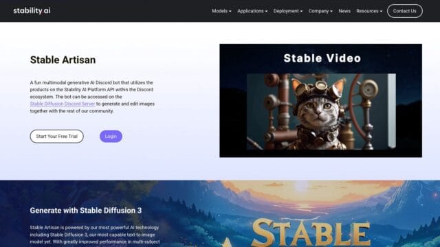 Stable Artisan AI
