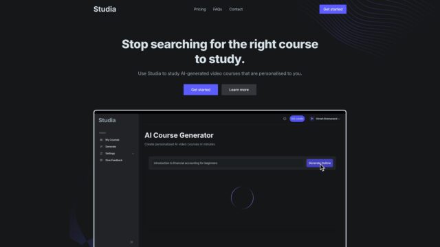 studia-ai-New-AI-Tools-by-Futureen