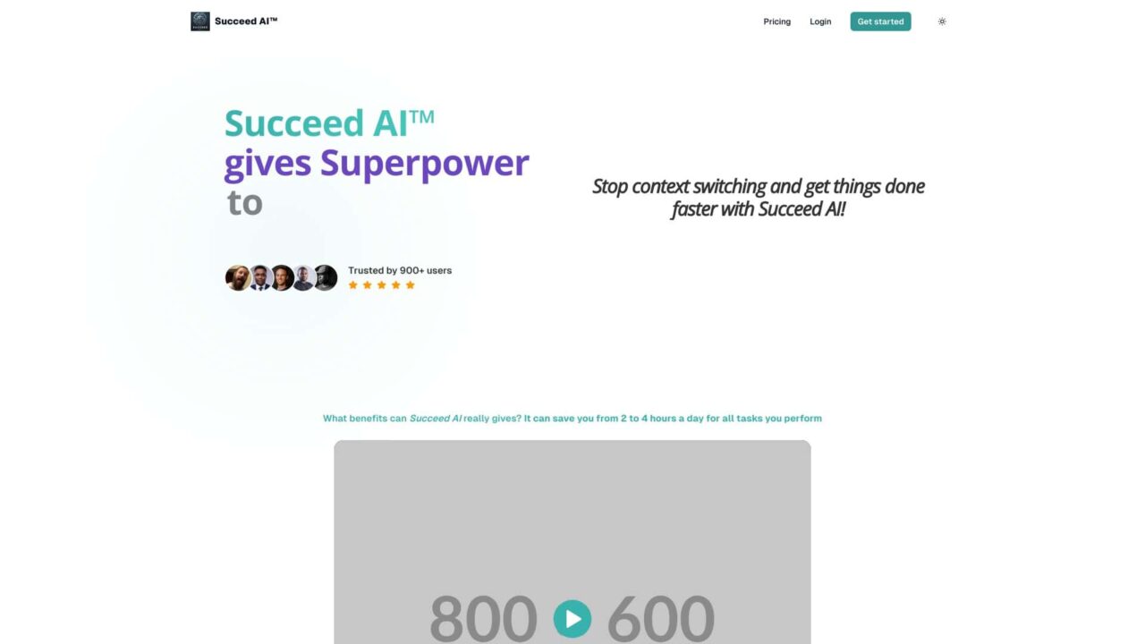 succeed-ai-New-AI-Tools-by-Futureen