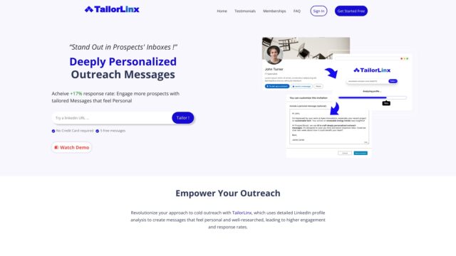 tailorlinx-AI-Tool