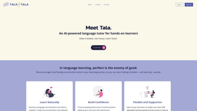 talk-to-tala-Latest-AI-Tool-2025