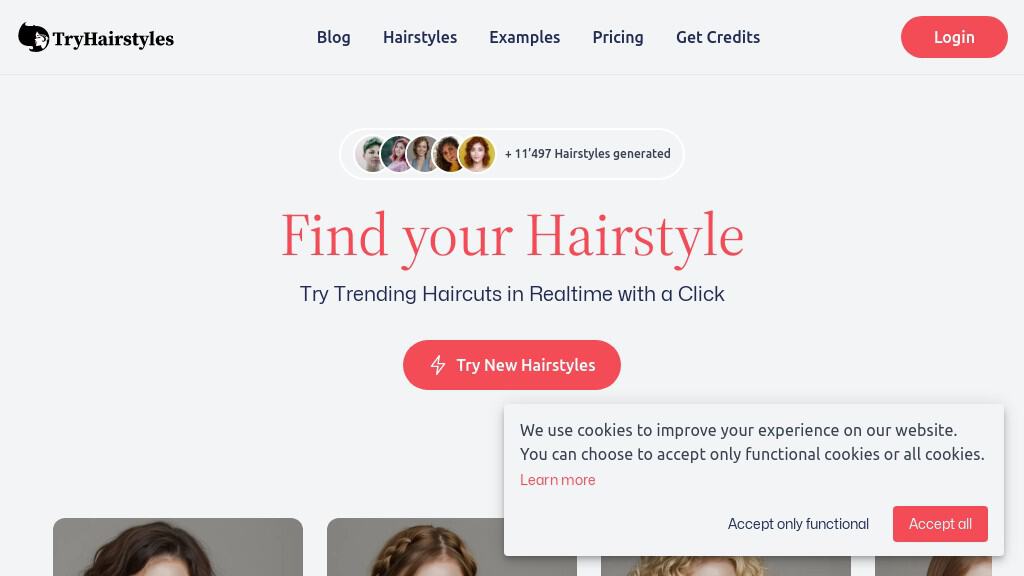 tryhairstyles-New-AI-Tools-by-Futureen