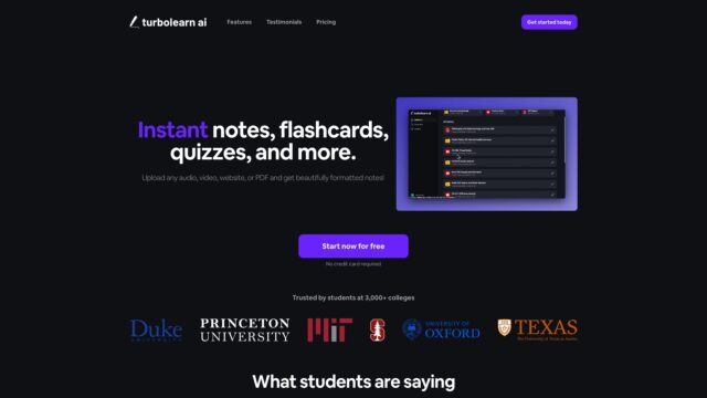 turbolearn-New-AI-Tools-by-Futureen