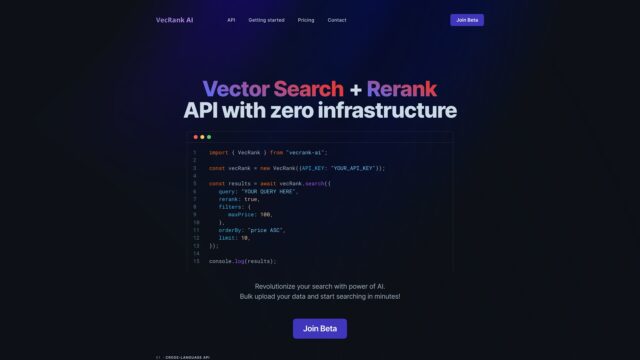 vecrank-AI-Tool