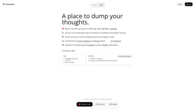 voicenotes-New-AI-Tools-by-Futureen
