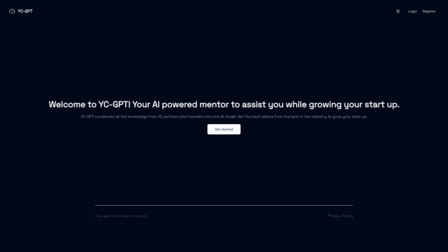 yc-gpt-AI-Tool