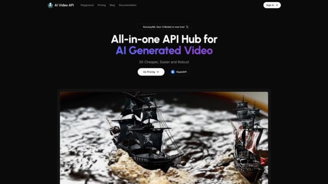 ai-video-api-Latest-AI-Tool