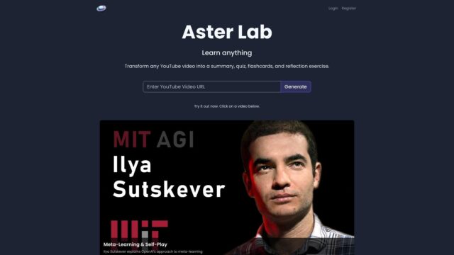 aster-lab-Latest-AI-Tool