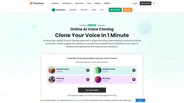 finevoice-voice-cloning-Latest-AI-Tool