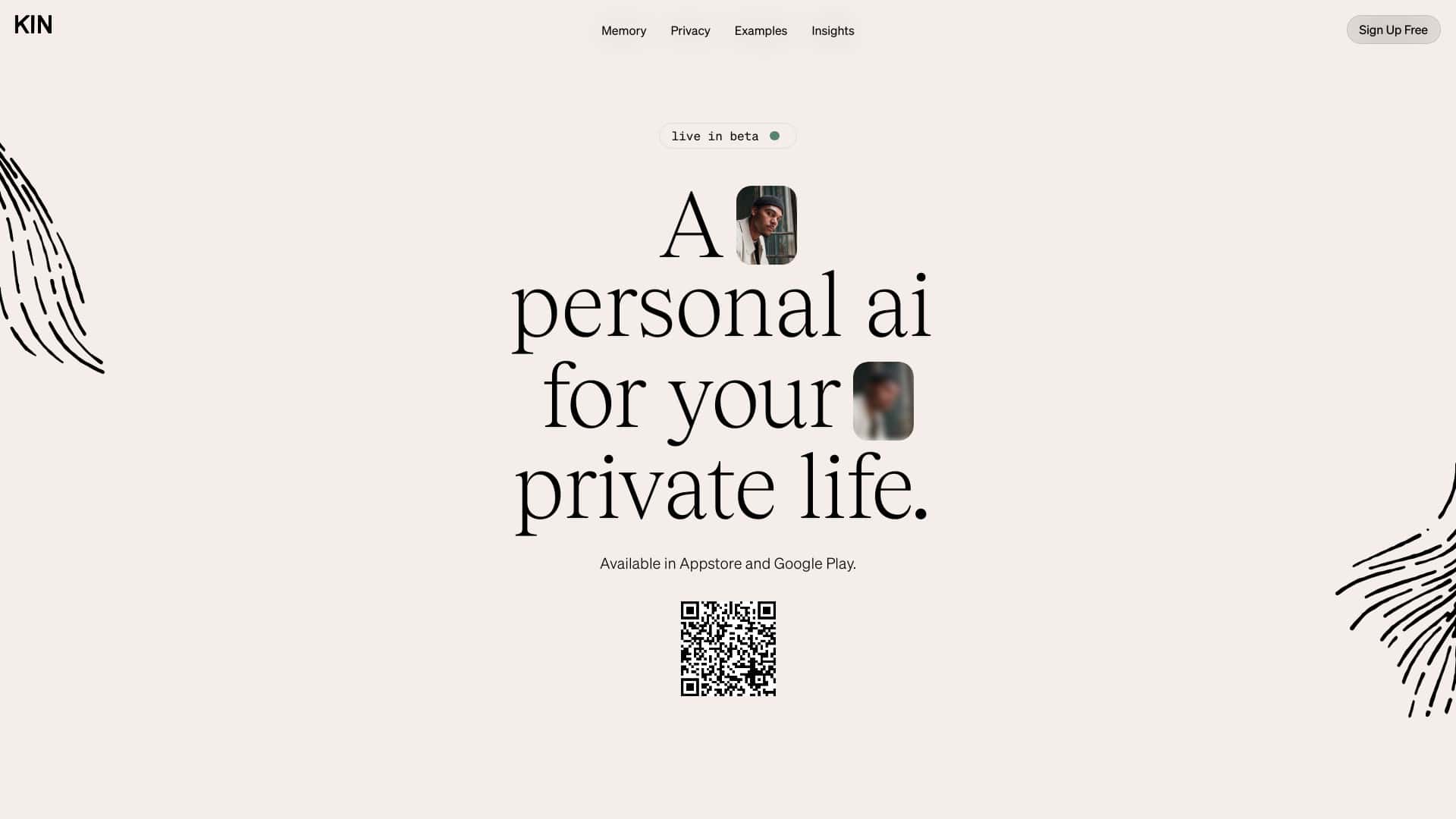 Kin | Your AI Companion for Life's Challenges | Futureen
