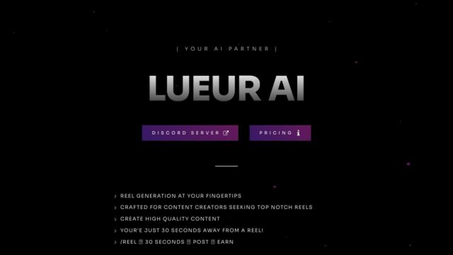 lueur-reels-Latest-AI-Tool
