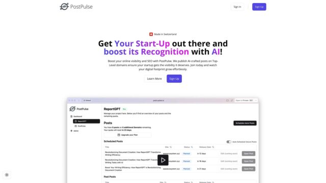 postpulse-Latest-AI-Tool